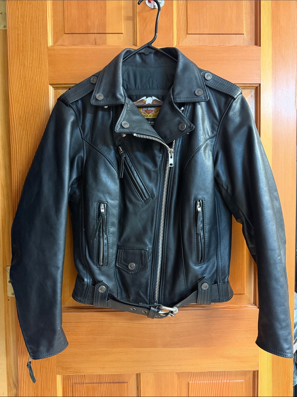 Vintage Harley-Davidson Made in USA Genuine Leather Jacket